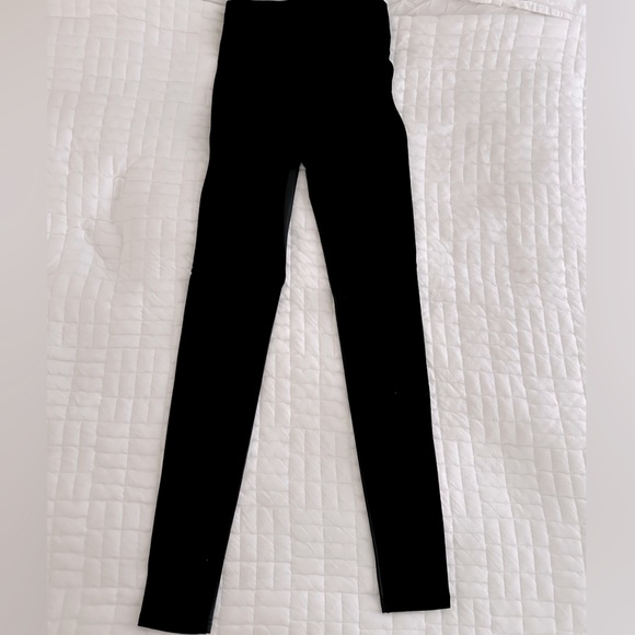 Wilfred Vegan Leather Mix Leggings - Picture 3 of 3